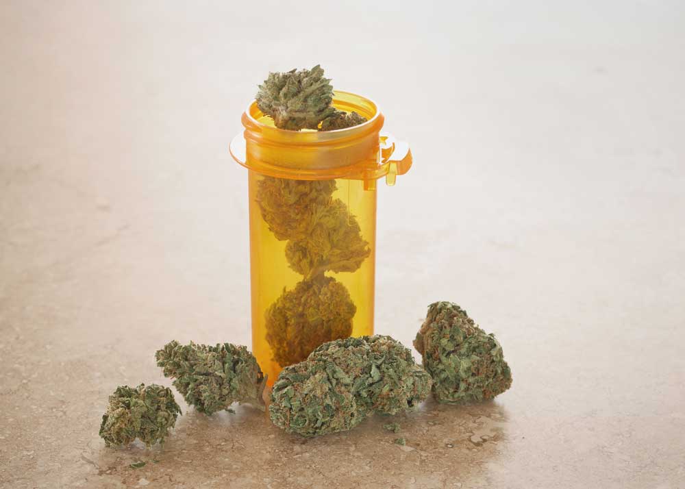 Pill Bottle and a Coin