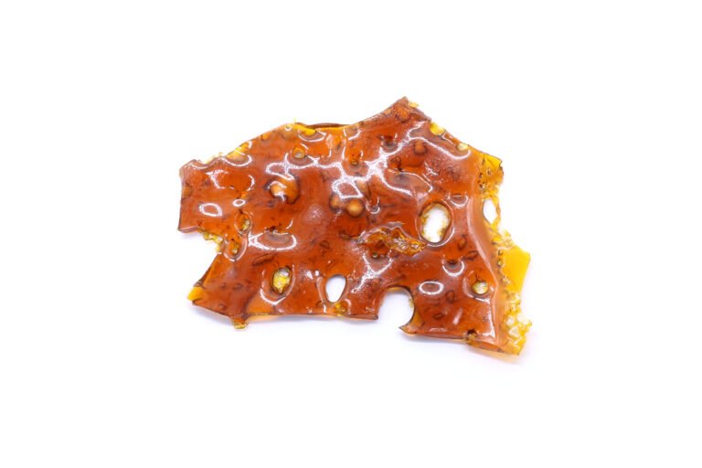 Pineapple Kush Strain Shatter - Indica Dominant Hybrid