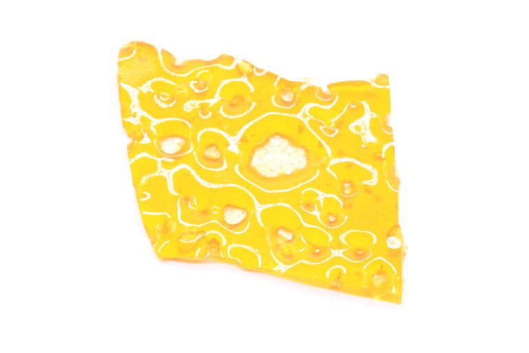 Island Sweet Skunk Strain Shatter - Sativa Dominant Hybrid