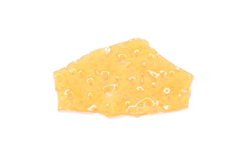 Island Sweet Skunk Strain Shatter - Sativa Dominant Hybrid