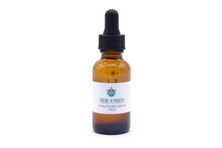 1000mg CBD Full Spectrum Tincture - Mint (30ml)