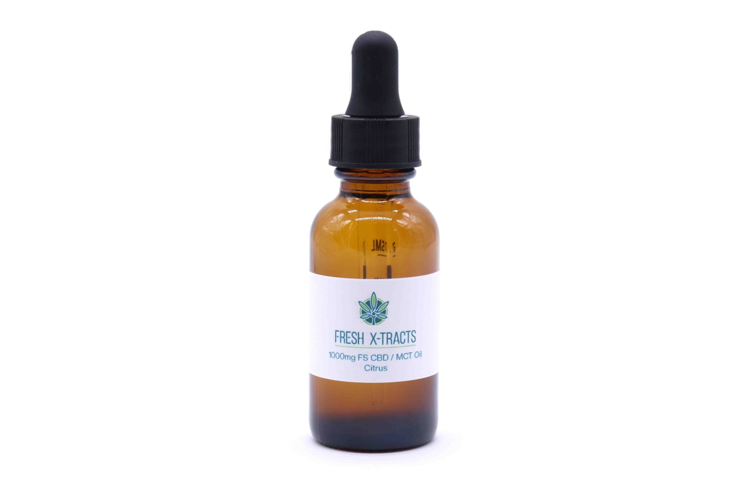 1000mg CBD Full Spectrum Tincture - Mint (30ML)