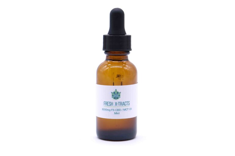 1000mg CBD Full Spectrum Tincture - Mint (30ml)