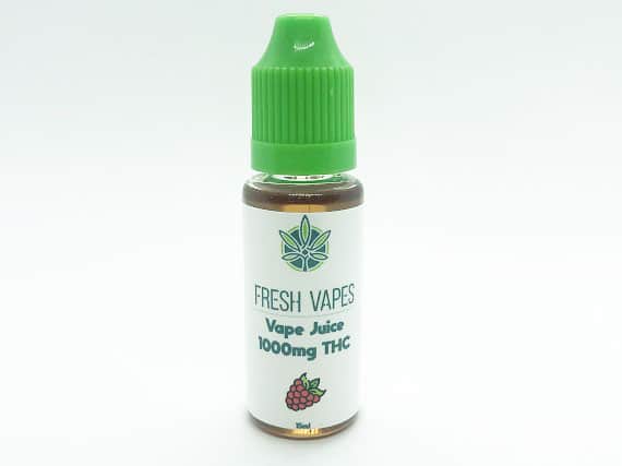 1000mg THC E-Juice - Raspberry