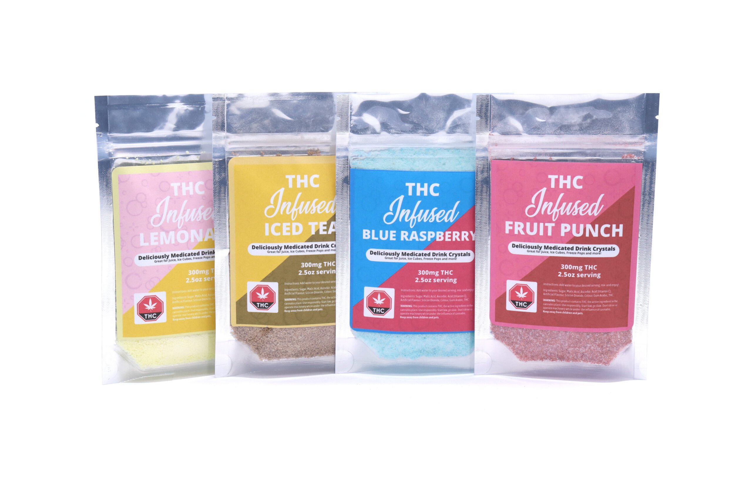 300mg THC Infused Powder Drink Mix