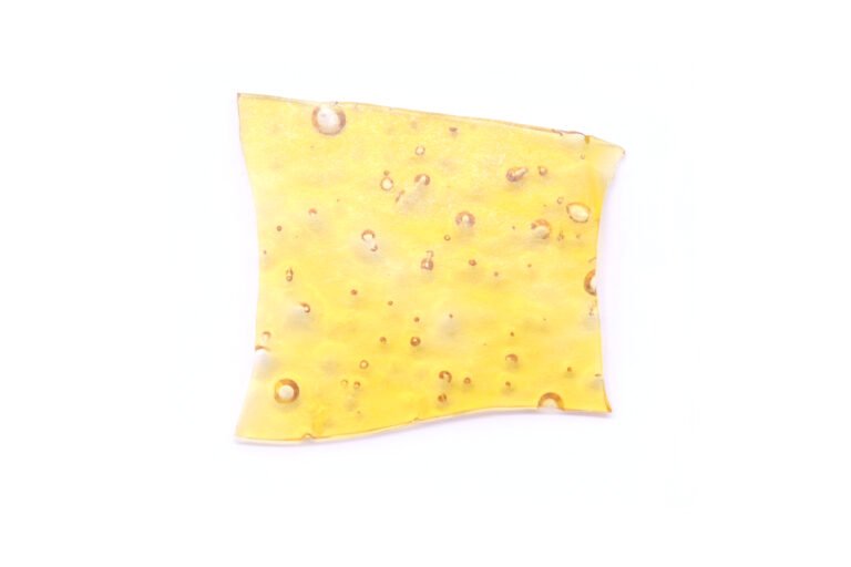 Lemon Cake Strain Shatter - Sativa Dominant Hybrid