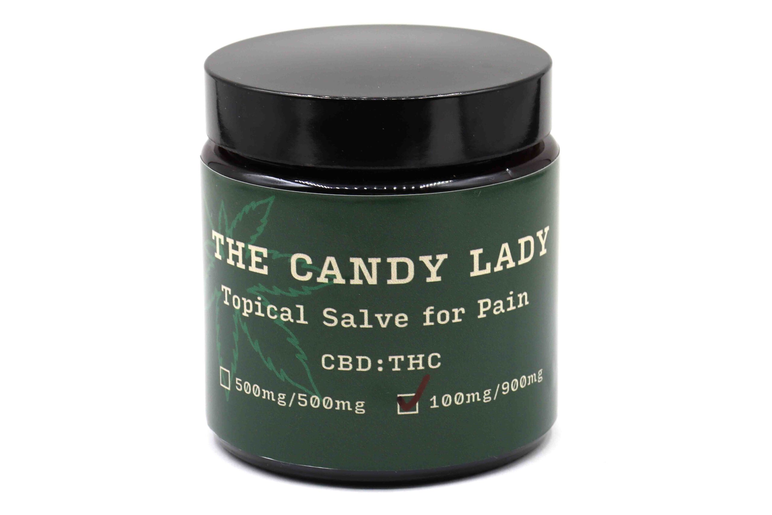 100mg CBD : 900mg THC Topical Salve