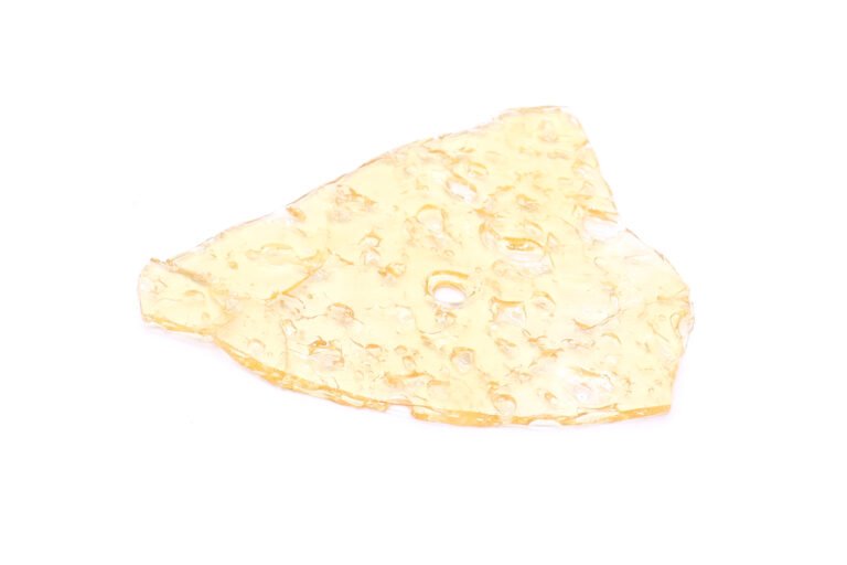 Champagne Kush Strain Shatter - Hybrid