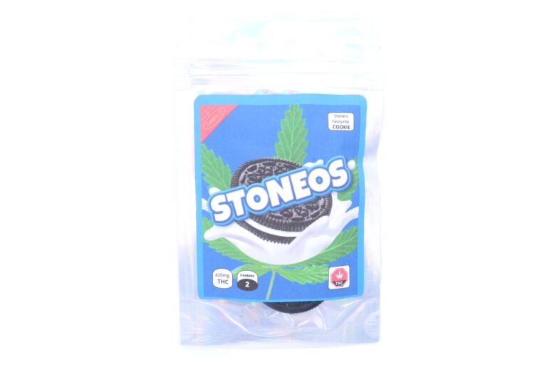 Stoneos Cannabis Infused Cookie Sandwiches - 420mg THC