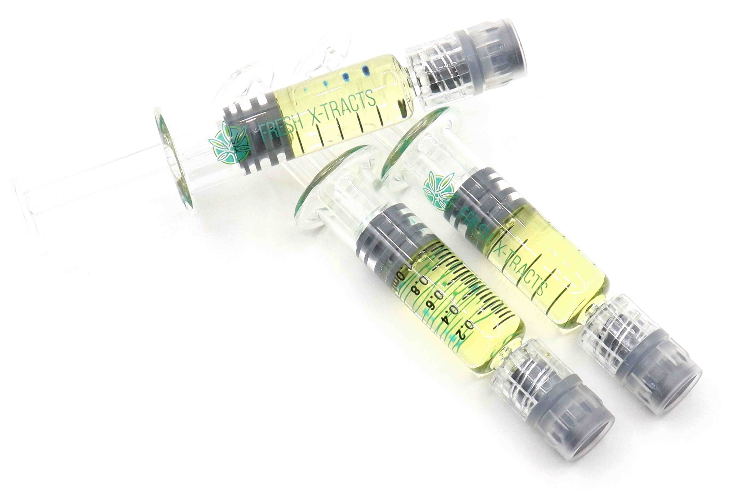 THC Distillate Syringe