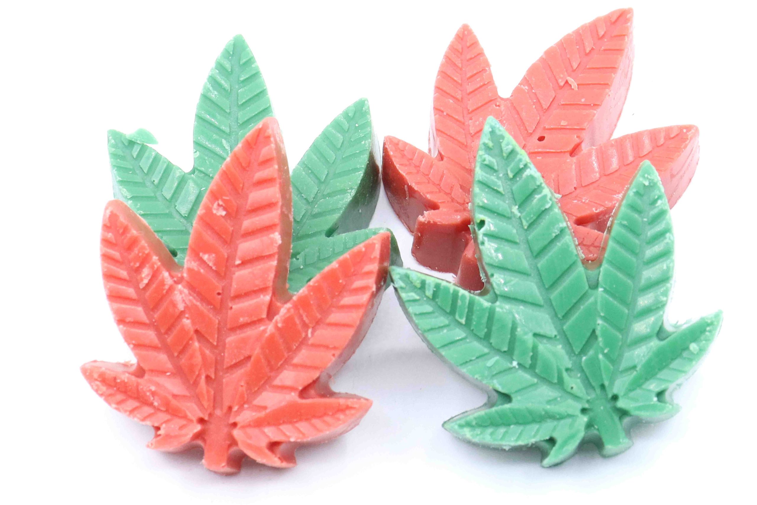 150mg THC Christmas Chocolate Pot Leaf