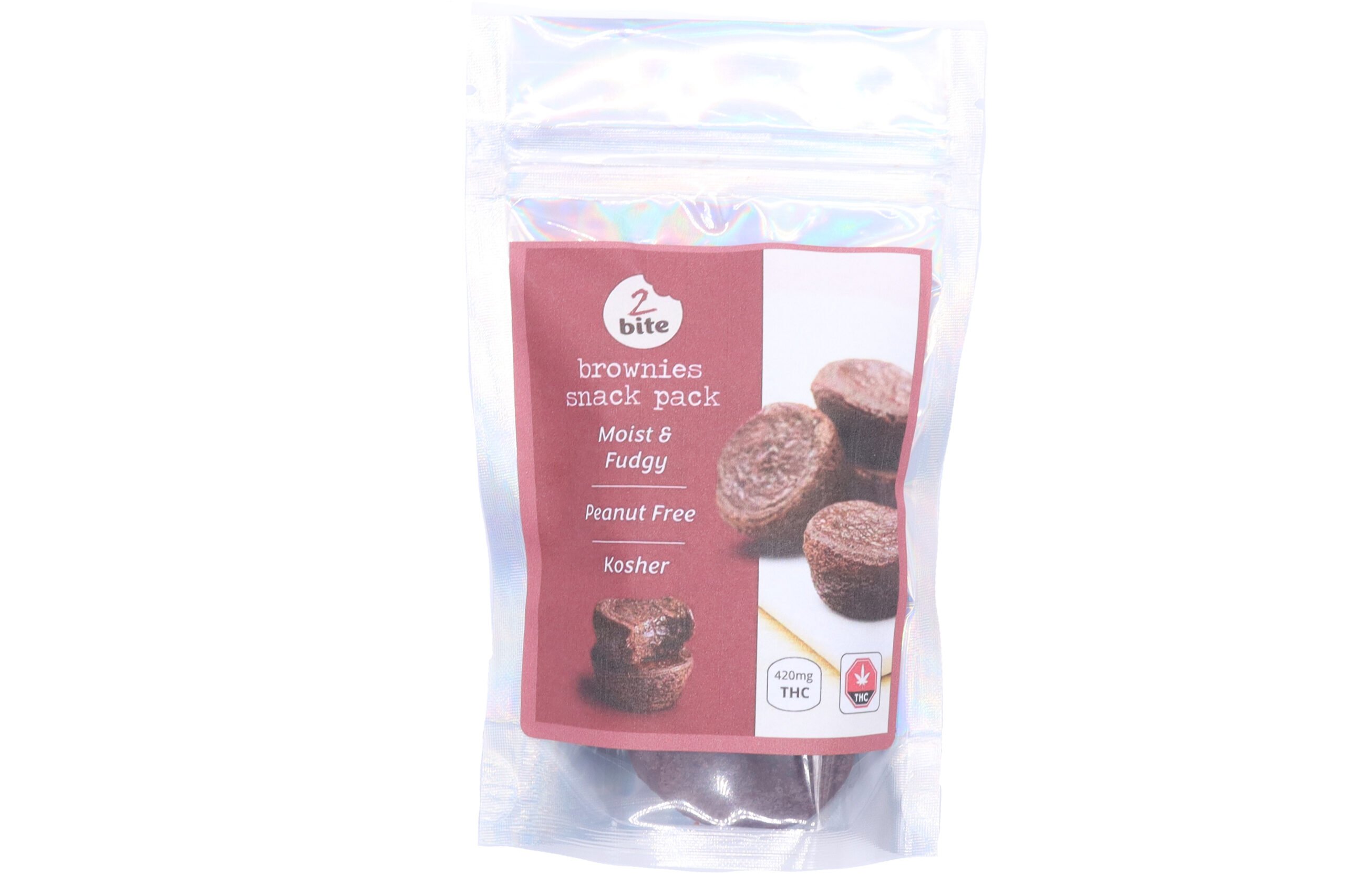 Two-Bite Brownies - 420mg THC
