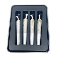 Hash & Full Spectrum Oil Infused Pre-Rolls - 4 x 0.5g Hash & Full Spectrum Oil Infused Pre-Rolls - 4 x 0.5g
