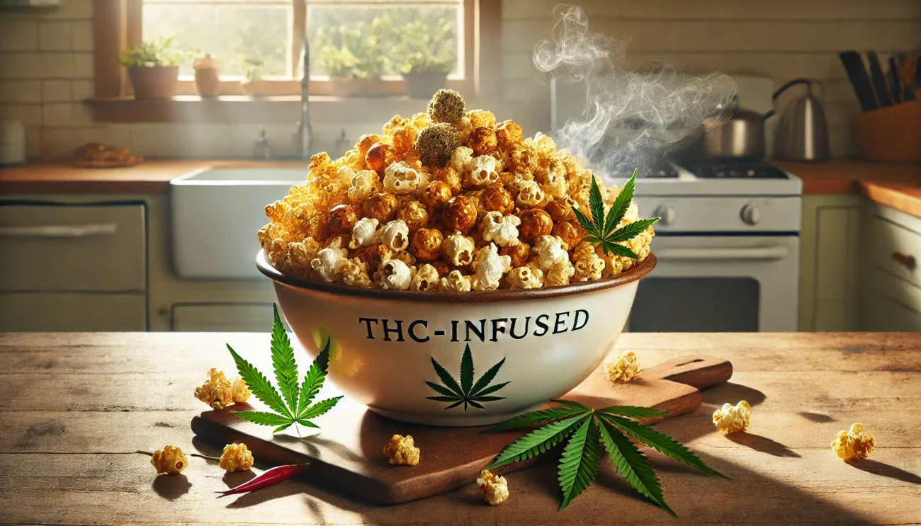 THC Popcorn Mix – Sweet, Spicy, and Built to Blow Minds