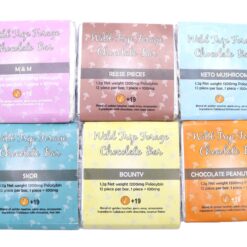 Wild Trip Forage Mushroom Chocolate Bars - 12x100mg Psilocybin