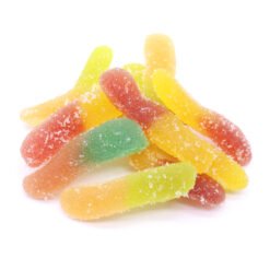 20mg THC Gummies - Sour Neon Worms