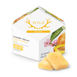 10mg CBD:5mg THC - WYLD Peach Gummies