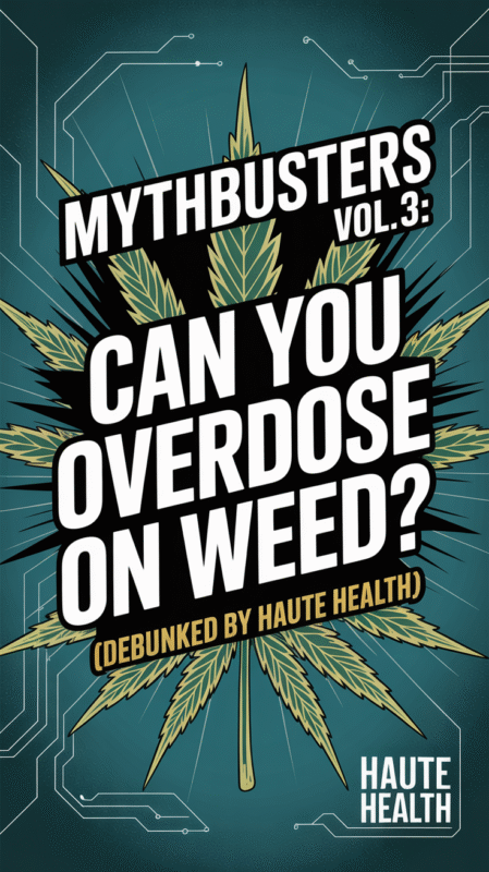 MythBusters Vol. 3 – Can You Overdose on Weed? (Debunked by Haute Health)