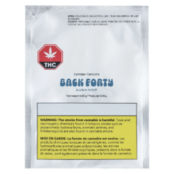 Back Forty Kush Mint Vape Cartridge - 800mg THC