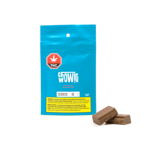Chowie Wowie Balanced Milk Chocolate 1:1 CBD/THC