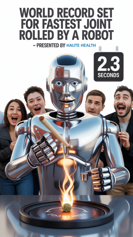 AI Robot Rolls World’s Fastest Joint – Haute Health
