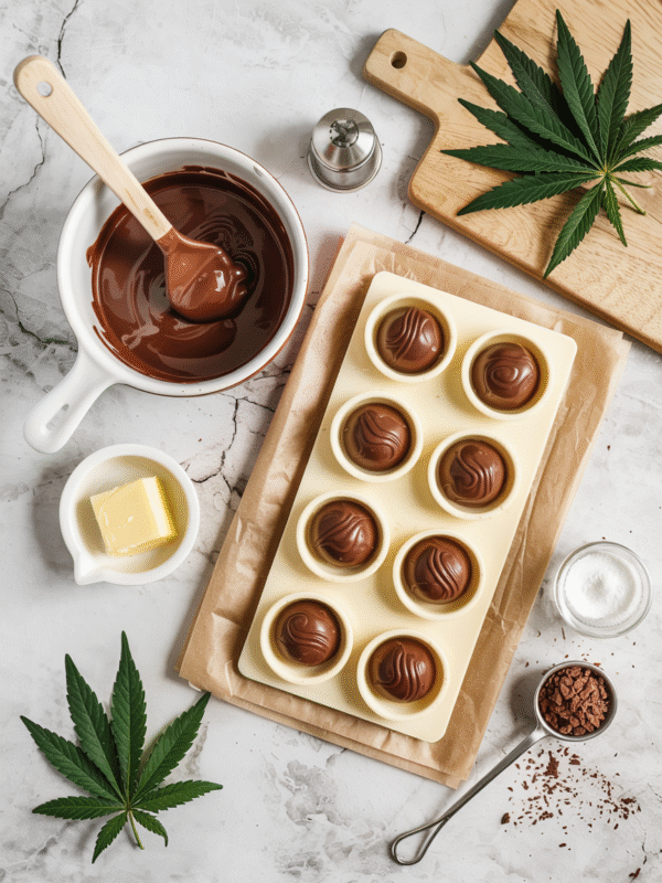 Step-by-step weed chocolate recipe in Canada