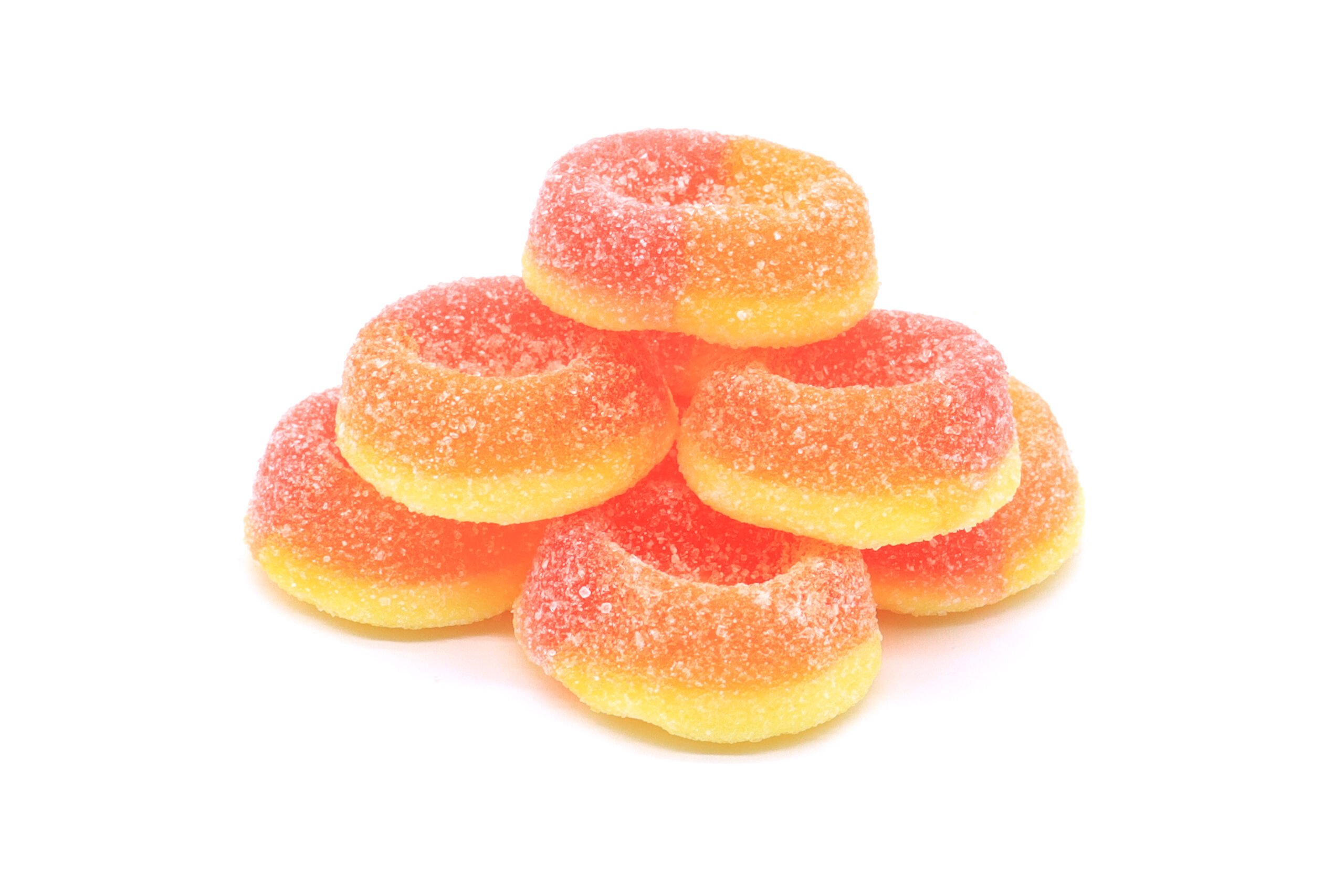 20mg THC Gummies - Sour Bubblegum Bottles