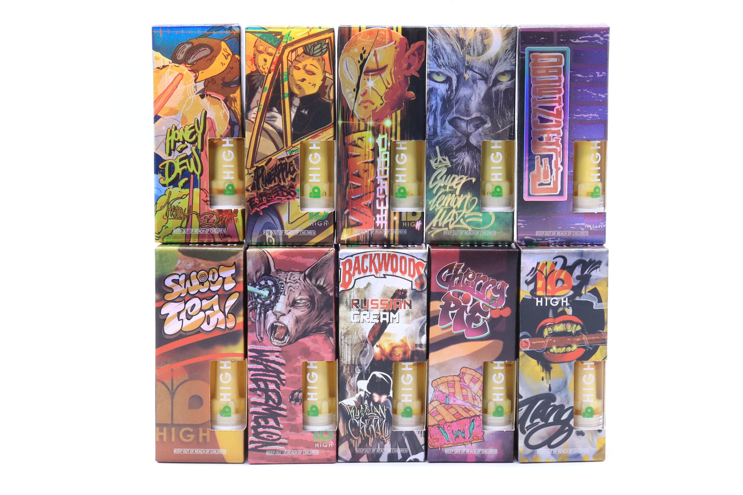 IB High Live Resin Vape Cartridges – 2g