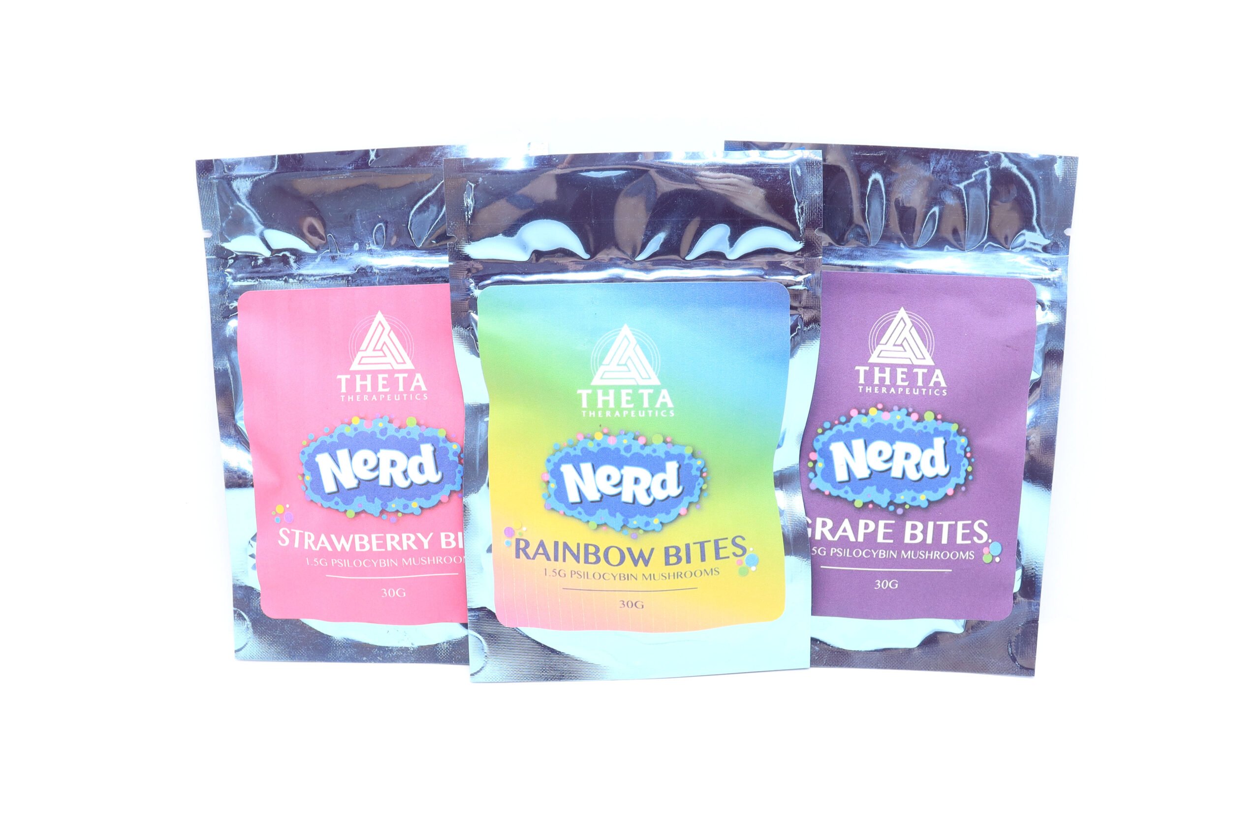 Theta Nerd Bites - 1.5g Psilocybin Theta Nerd Bites - 1.5g Psilocybin
