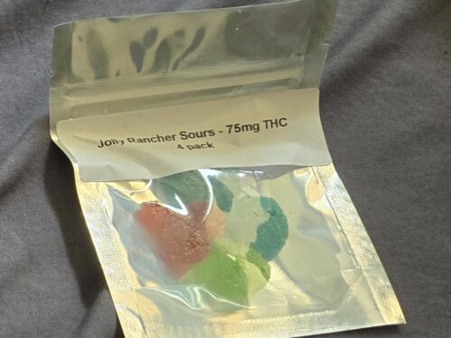 75mg THC Gummies - Jolly Rancher Sours