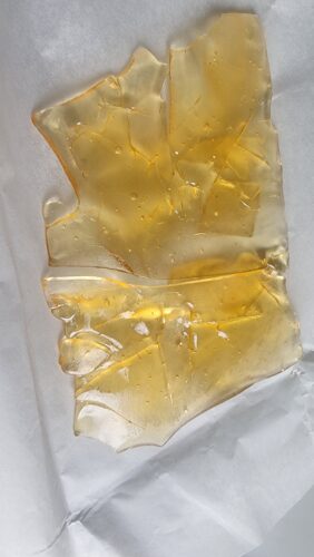 Citrus Kush Strain Shatter - Indica Dominant Hybrid
