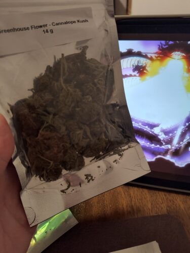 Cannalope Kush Strain - Greenhouse Flower - Indica Dominant Hybrid