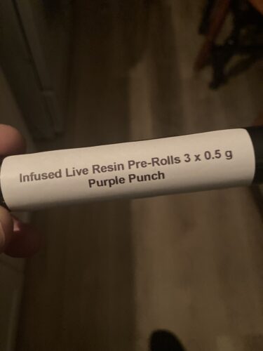 Live Resin Infused Pre-Rolls - 3 x 0.5g