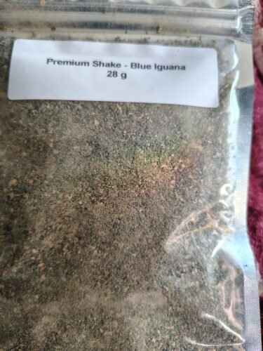 Blue Iguana Strain - Premium Grade Shake - Hybrid