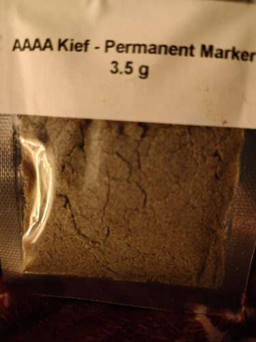 Permanent Marker Strain Kief - Indica Dominant Hybrid