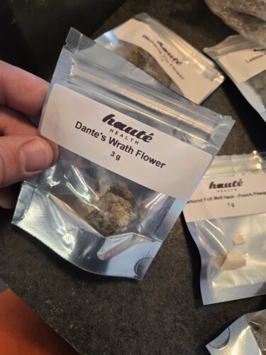 Dante's Wrath Strain Flower - Indica Dominant Hybrid